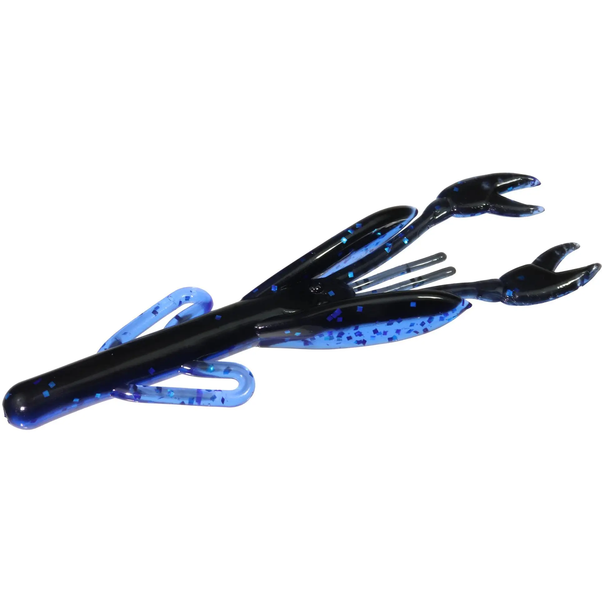 Zoom Baby Brush Crawling Fishing Lure - 4 Inches Soft Plastic Creature Bait with Increased Bulk, Aggressive Action, Jig Compatible, Carolina Rig for Bass Fishing, Sports & Outdoor Recreation