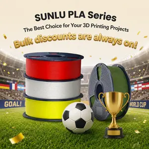 SUNLU PLA Super Vibrant Colors 1KG 1.75mm/0.0689inch High Precision Filament for Smooth 3D Prints Compatible with Bambulab Creality Flashforge Elegoo Prusa Anycubic FDM Printers Tangle-Free