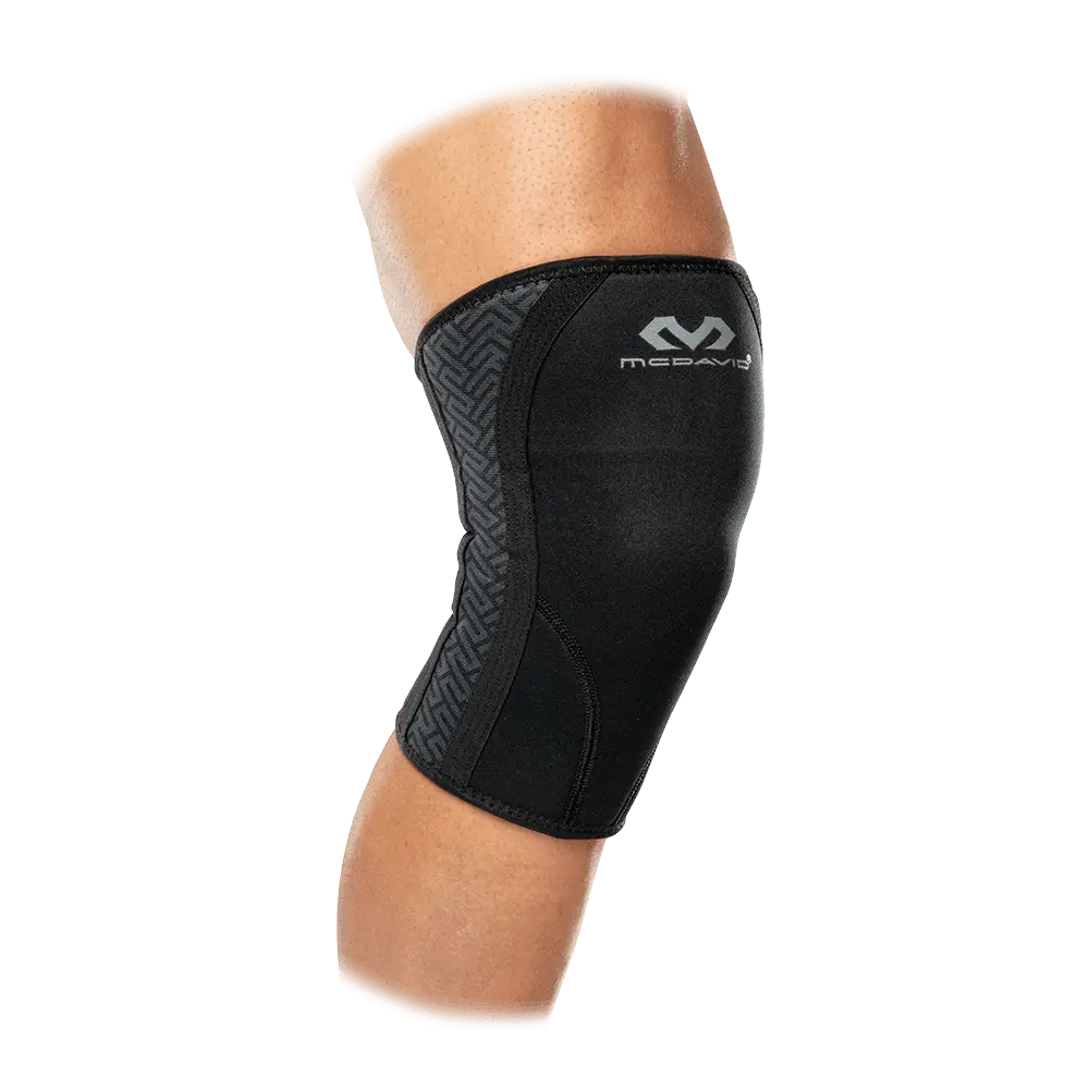 McDavid X-Fitness Dual-Density Training Knee Support Sleeves - Double-Layered Compression for Enhanced Performance & Protection - 6mm Neoprene Panels - Anatomically Pre-Shaped for Comfort