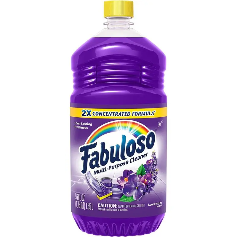 Multi-Purpose Cleaner & Floor Cleaner, 2X Concentrated, Lavender Scent, 56 fluid ounces