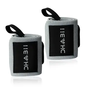 DHABII Wrist Wraps with Thumb Loop - 18'' long Wrist Support for Workout, Yoga, Weightlifting, Sports, wrist straps for Women &  Men