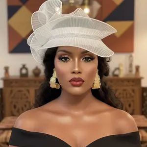 KraftyHobby Authentic Senegalese Headtie – Pre-Tied Gele for Weddings & Events,African Headwrap, Easy to Style,Ready to Wear Gele, Handmade in Senegalese Style,Wrap & Slay,Glow Gele,SlayTies,Tie N Go Gele