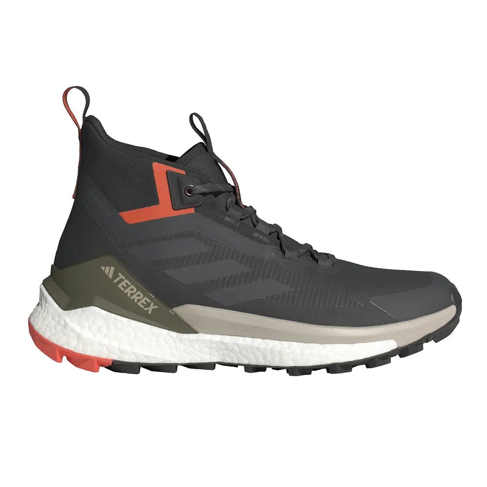 adidas Mens Terrex Free Hiker 2.0 Gore-Tex Hiking Hiking Sneakers Shoes - Black