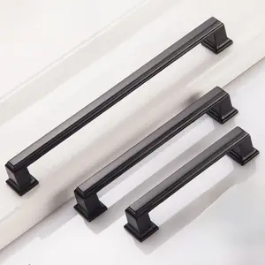 10-Pack Kitchen Cabinet Handles, Matte 145mm Hole Center, Durable Drawer Hardware, Door Hardware, Elegant Dresser Pulls, Easy Installation