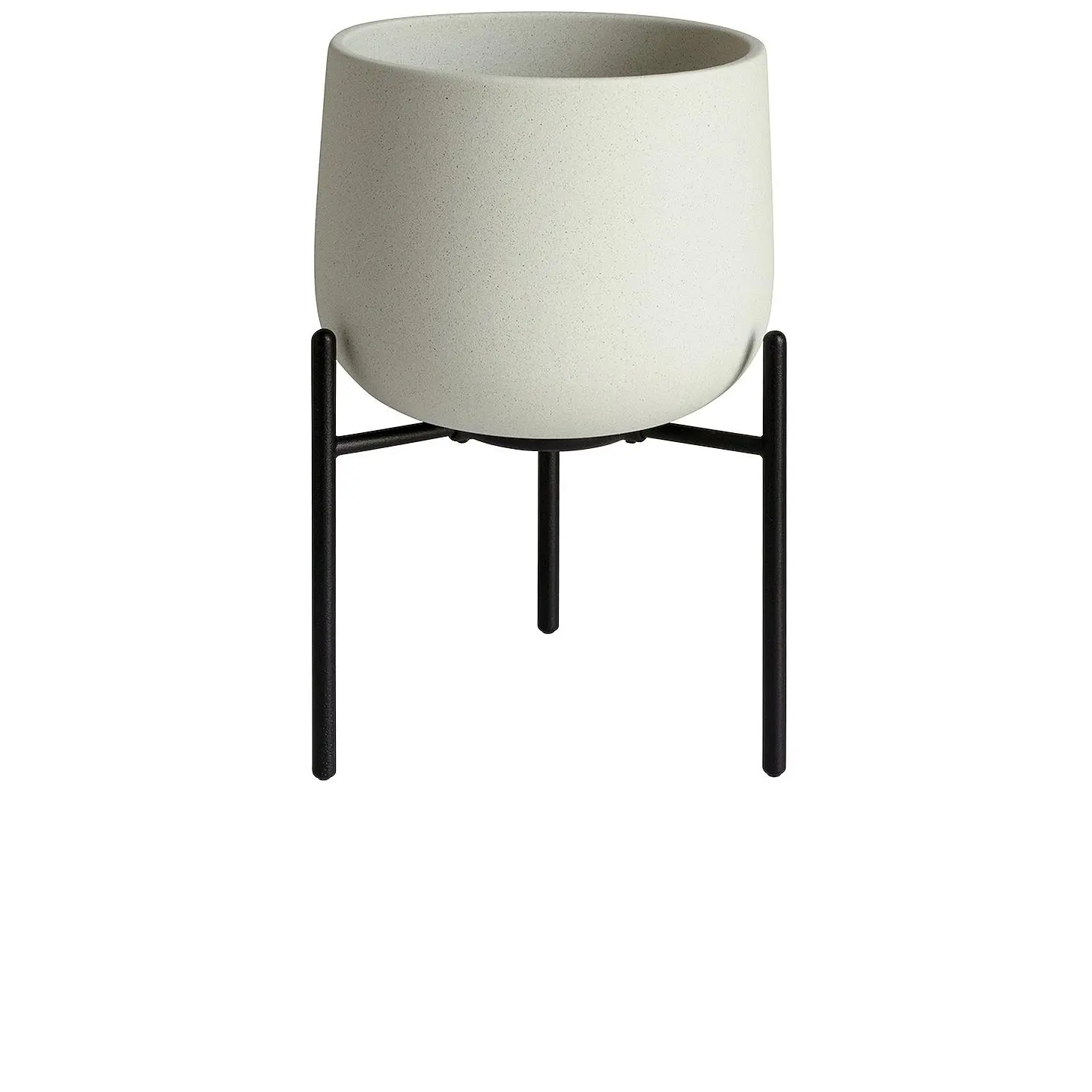 KINTO 5in Ceramic Plant Pot 211 in Earth Grey