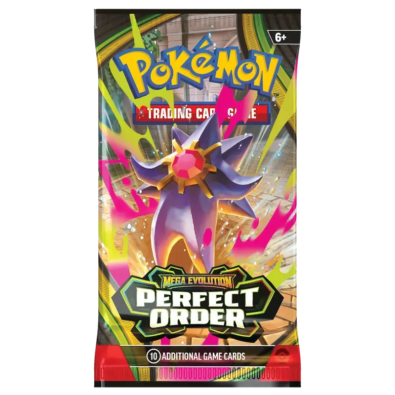 Perfect Order Booster Pack - SINGLE PACK of TCG cards Perfect Order Booster Pack - SINGLE PACK of TCG cards