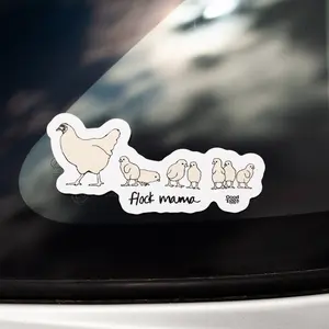 The GoodEgg "Flock Mama & Chicks" Sticker