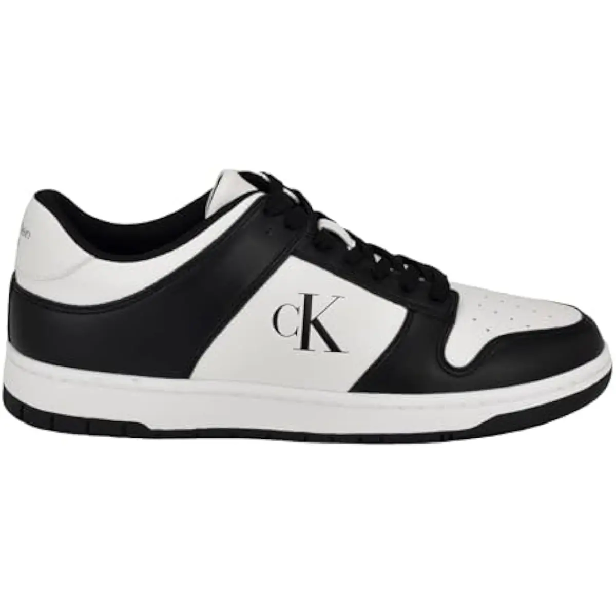 Calvin Klein Davery 2 Low Black White Men's Fashion Shoes New