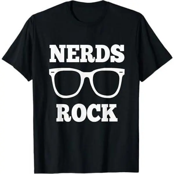 Nerds Rock T Shirt Gamer Geek Fun Cute Nerd Shirt Boy Girl T-Shirt