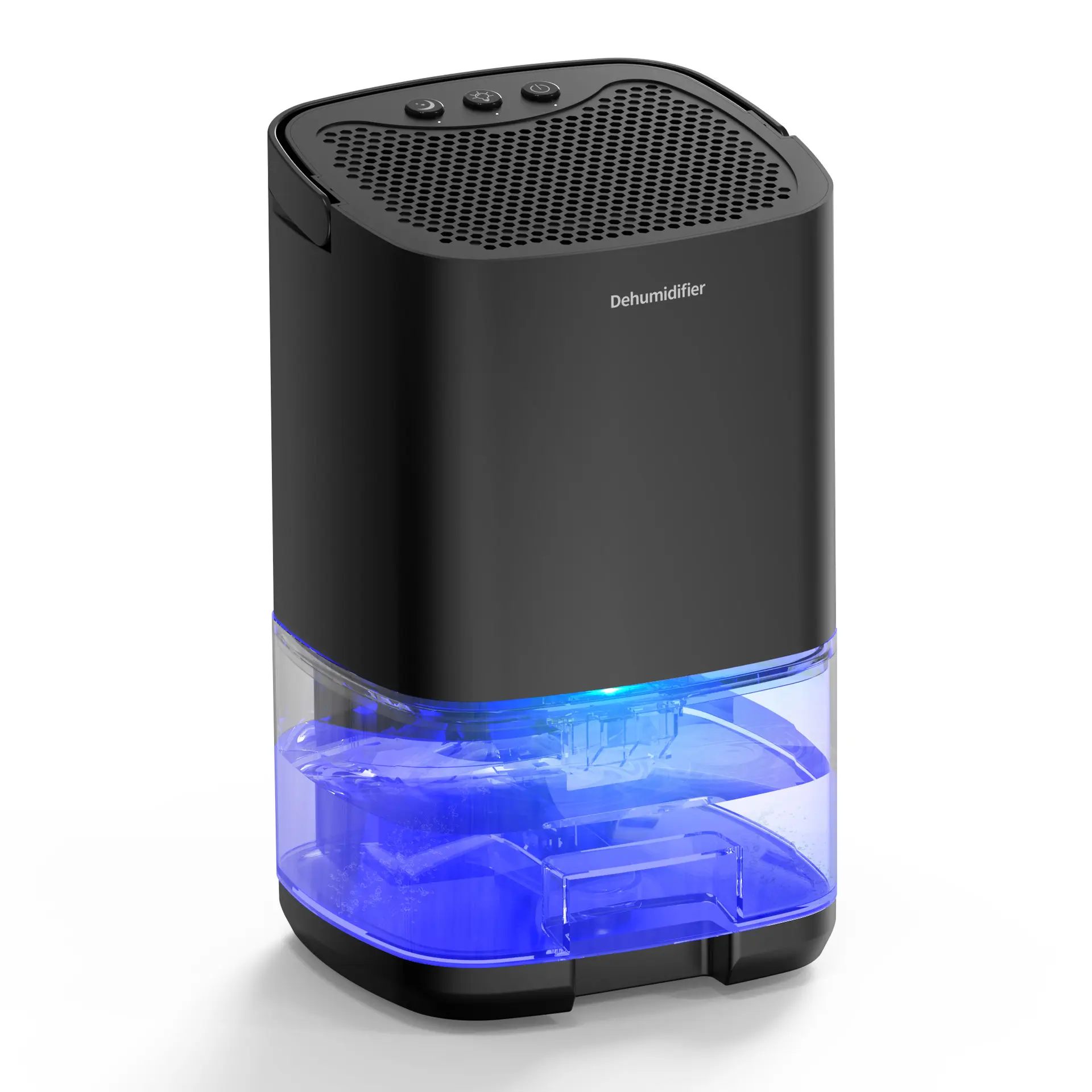 Ultra Quiet Mini Dehumidifier with Compact Space-Saving Design, Quiet Mode, Portable Detachable Water Tank with Full Water Stop, Damp-Proof Moisture Absorber for Home Bedroom, Closet Use