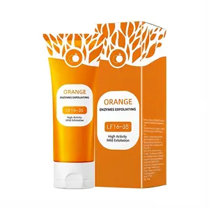 【BOGO】VitaminC Orange Enzyme Facial Exfoliating Gel, Purifying Cleaning Skincare, For Body & Face