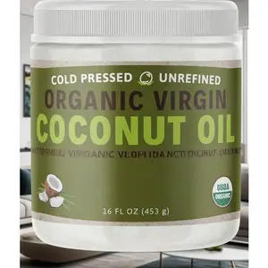 Organic Coconut Oil for Pets - Skin & Coat Treatment for Dogs & Cats - 16-oz Virgin Oil for Dry Nose & Paws - Natural Hot Spot Relief & Hairball Remedy - Itch Soothing Moisturizer flea  treatment  dogs dog  medicine