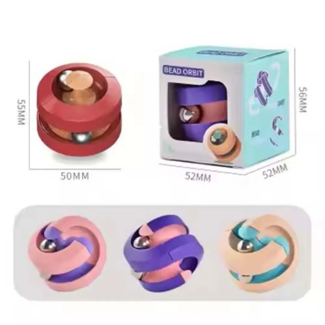 Finger Fidget Spinner Puzzle Pinball Gyro - Multifunctional Decompression Toy for Stress Relief and Concentration figet toys desk accessory