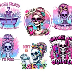 Skeleton Sarcasm Graphic Tee 2