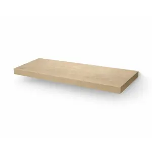White Oak Floating Shelf