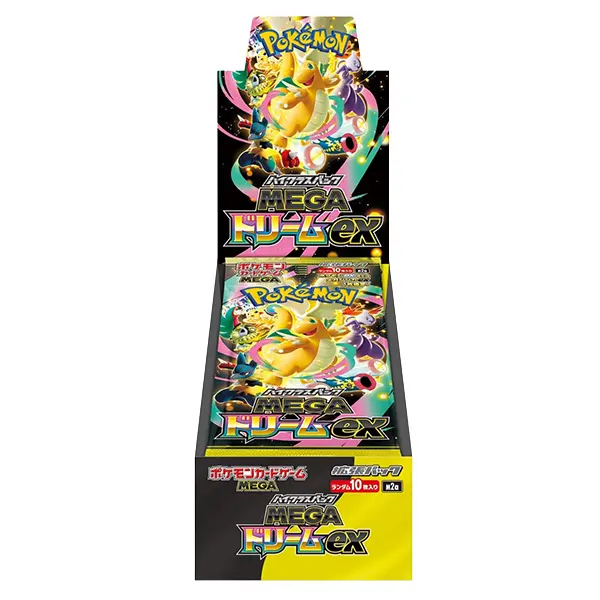 Mega Dream Ex Booster Box 10 Booster Packs - Pokemon TCG Japanese