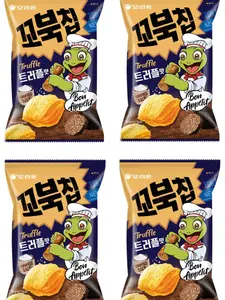 [ 4 Big Packs ] Orion Turtle Chips Truffle Flavor