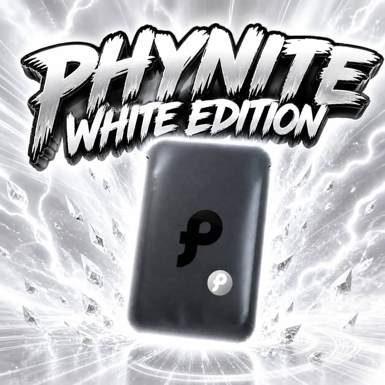 White Phynite Single Raw Card Bag