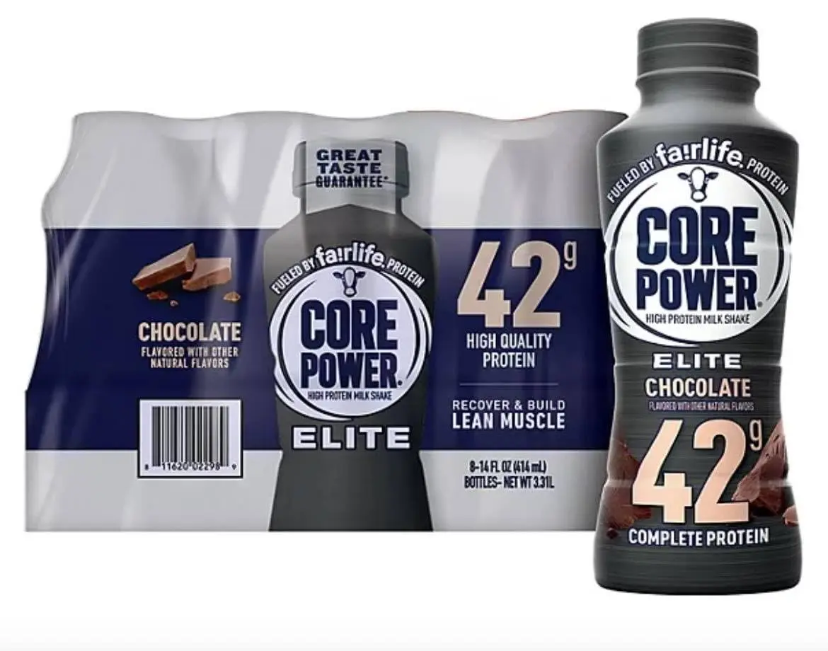 Core Power Fairlife Elite 42g High Protein Milk Shakes For kosher diet, Ready to Drink for Workout Recovery, Chocolate, 14 Fl Oz (Pack of 10), Liquid, Bottle Energy Beverage Sport corepower elite