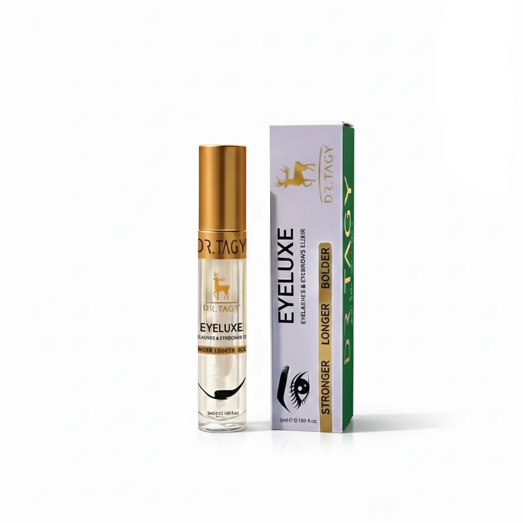 DR. TAGY Eyeluxe Intensive Lash & Brow Growth Serum Lightweight Argan Vegan Water-Based Peptide Formula for Fuller Longer Lashes and Brows