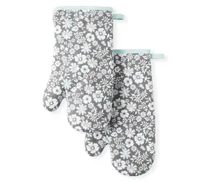 Martha Stewart Ditsy Floral Oven Mitt 2-Pack Set