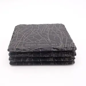 Glen Rock, NJ Slate Coaster (4-Pack)