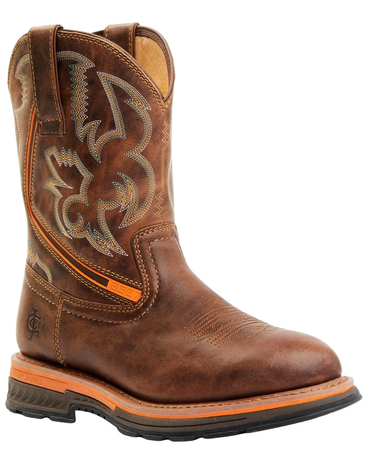 Cody James Men's 10" Disruptor Tyche Chill Zone Soft Pull-On Work Boot Toe - Bcj00r0w42