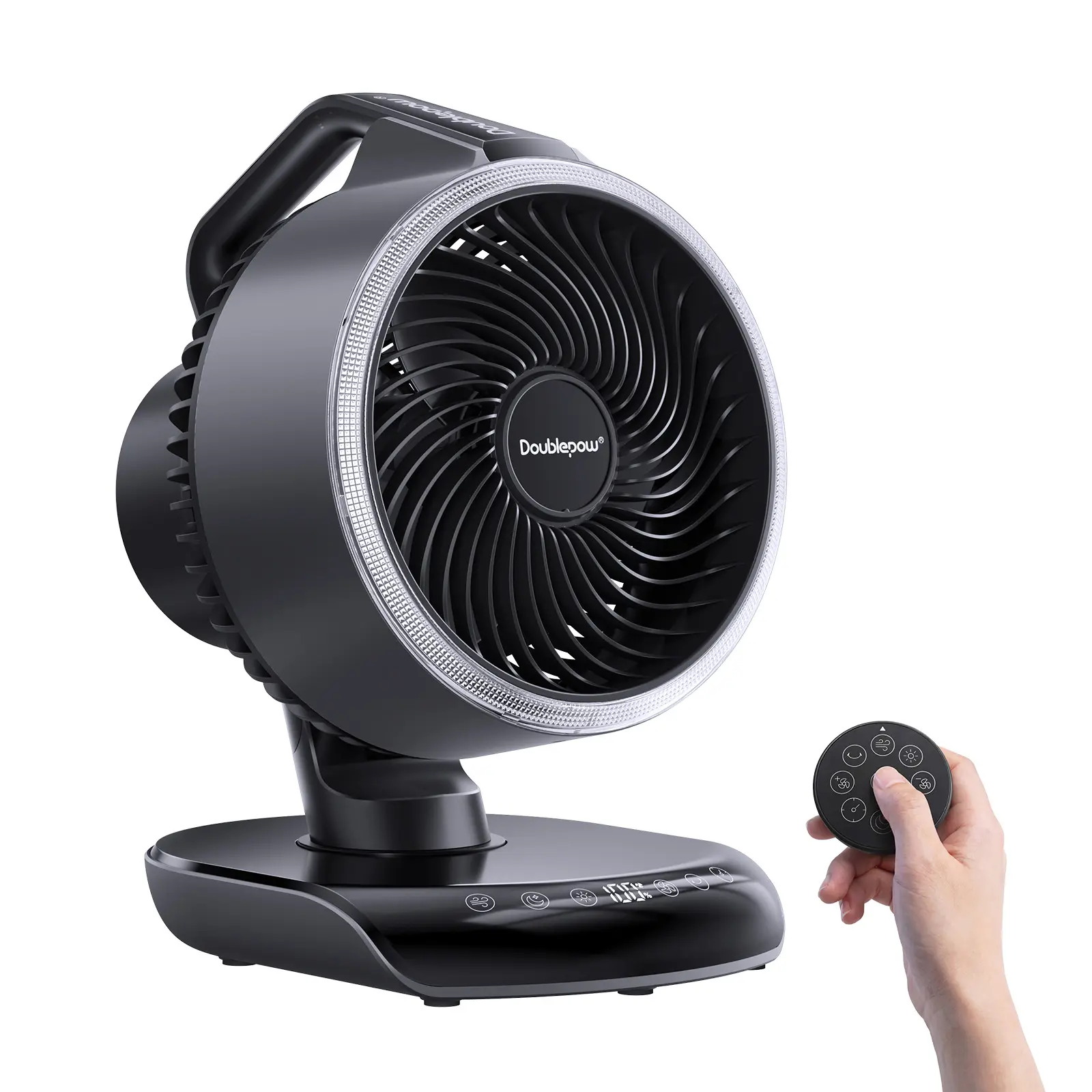 Doublepow Silent Whole Room Air Circulator Fan for Home, 3 Speed ...