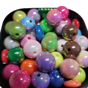 Mixed candy Bead Soup for DIY Crafts - Colorful Assorted Beads for Creative Projects
