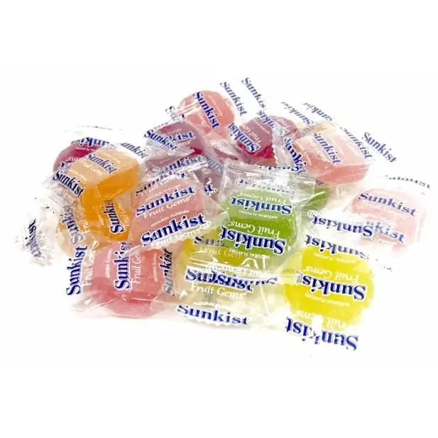 Sunkist Fruit Gems Candy Gem Soft Fruity Candy