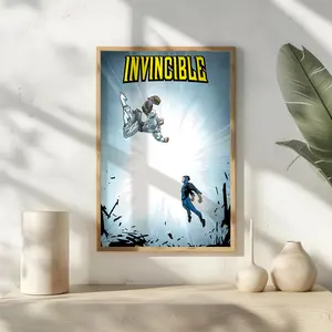 Invincible vs Conquest poster no frame