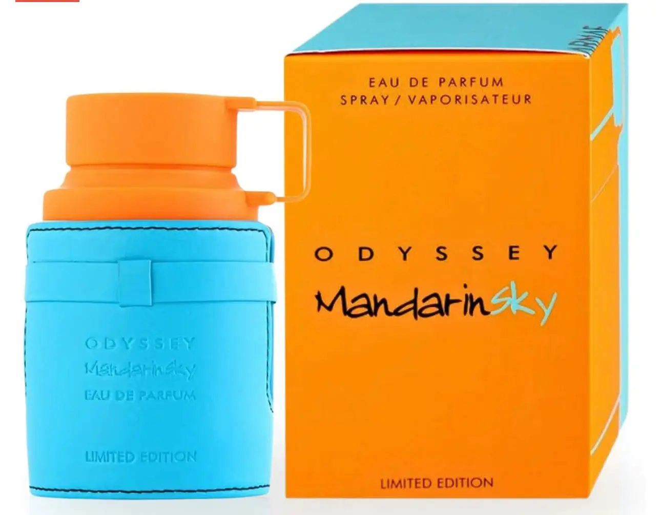 Armaf Odyssey Mandarin Sky Limited Edition EAU Parfum - Limited Edition Eau de Parfum Spray Bottle with Orange Lid