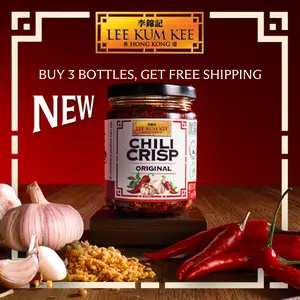 Lee Kum Kee Chili Crisp Original - Spicy, Crunchy & Flavorful Chili Oil