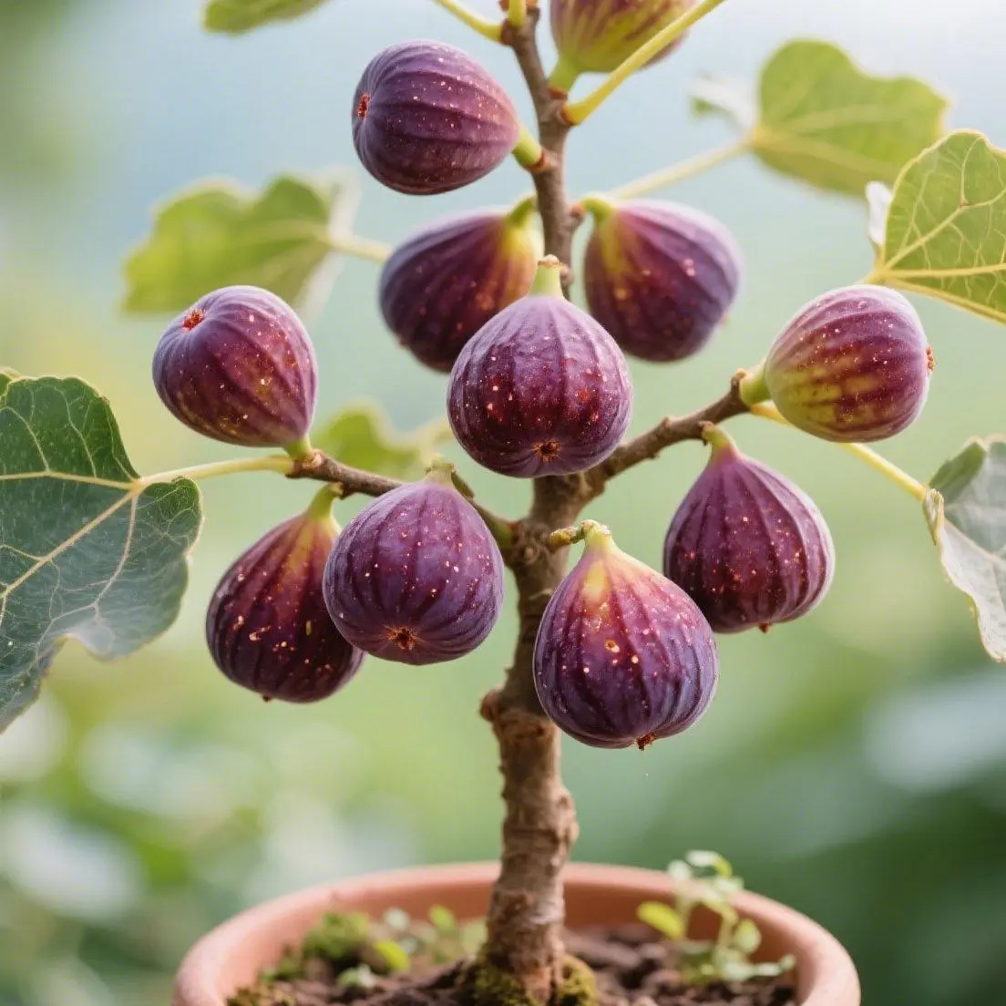 200 Fig Planting Seeds, Fruit Tree Seeds for Backyard and Garden Growing, Seeds Only Not Live Plants
