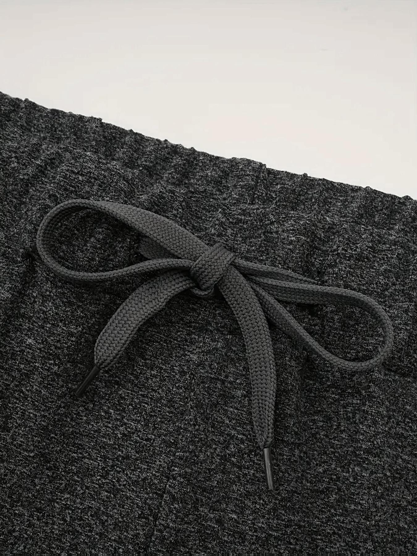 5pcs Women's Lightweight Capri Pants with Drawstring Waist - Loose Fit Casual Trousers, Mid-Stretch Machine-Washable Fabric, Solid Colors for Spring & Summer Casual Attire, Capri Leggings, Comfortable, Nontransparent Material