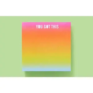 You Got This Sticky Note Cube