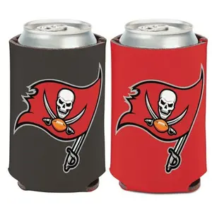 Tampa Bay Buccaneers Nfl Can Cooler Two-sided Design