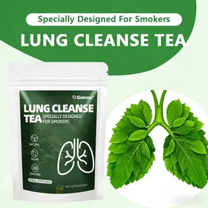 Gudcoix Lung Cleanse Tea for Smokers | Specially Designed Herbal Tea to Cleanse Lungs, Natural Vegan GMO Free, 30 Tea Bags