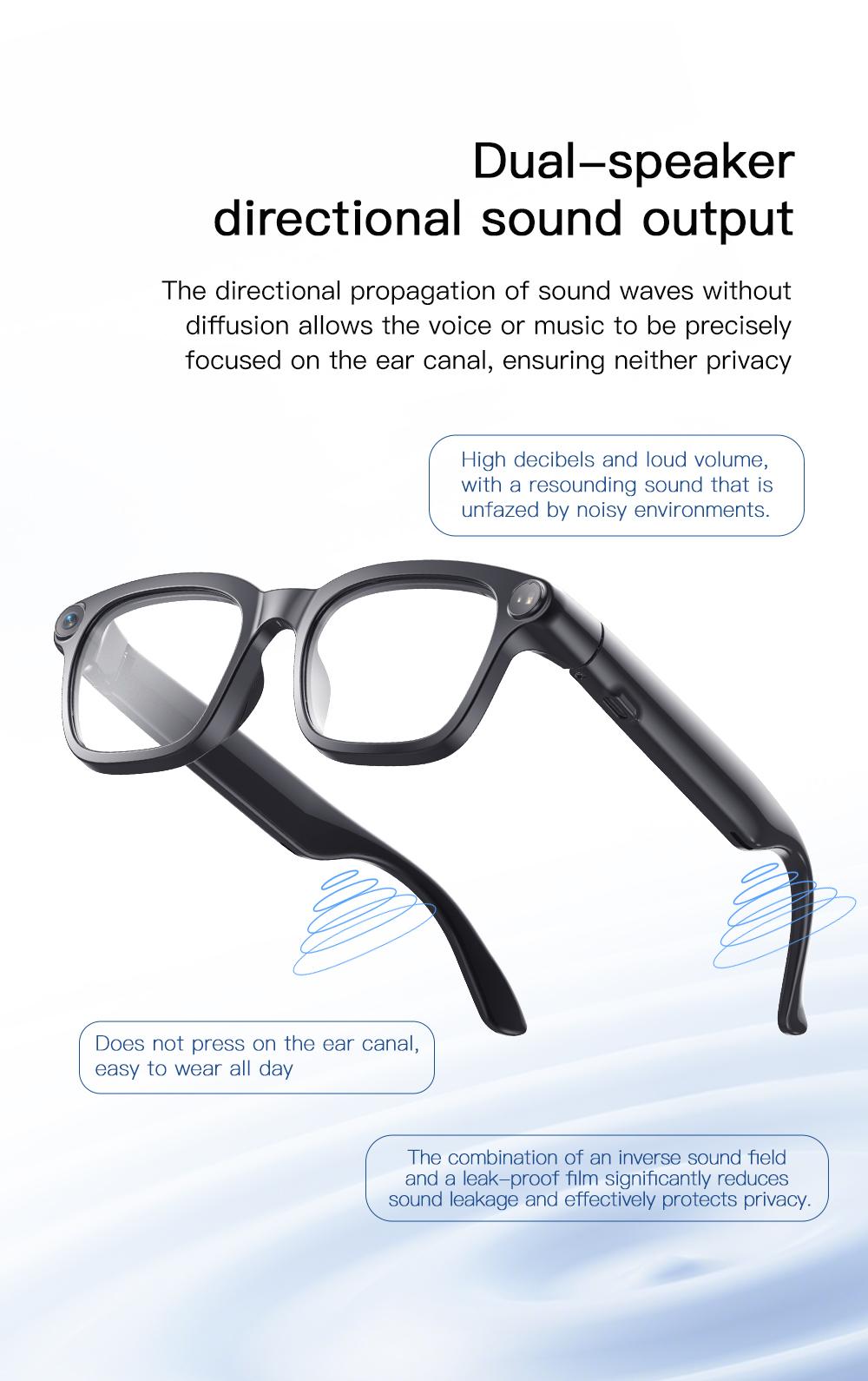 Smart AI Camera Glasses with 8MP Photochromic Lenses ,Button Touch Adjustment for Travel Outdoor Adventures Hands-Free Photography 160+Languages Real-Time Translation Bluetooth Wireless Wearable Video Recording UV Protection