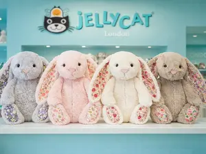 Jellycat Floral Ear Bunny Plush – Soft Luxury Stuffed Rabbit Gift for Girls & Collectors