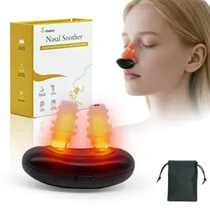 Red Light Nasal Soother, 10 Min Nose Therapy, Portable Reusable Natural Soothing, For Women Men Holiday Birthday gifts