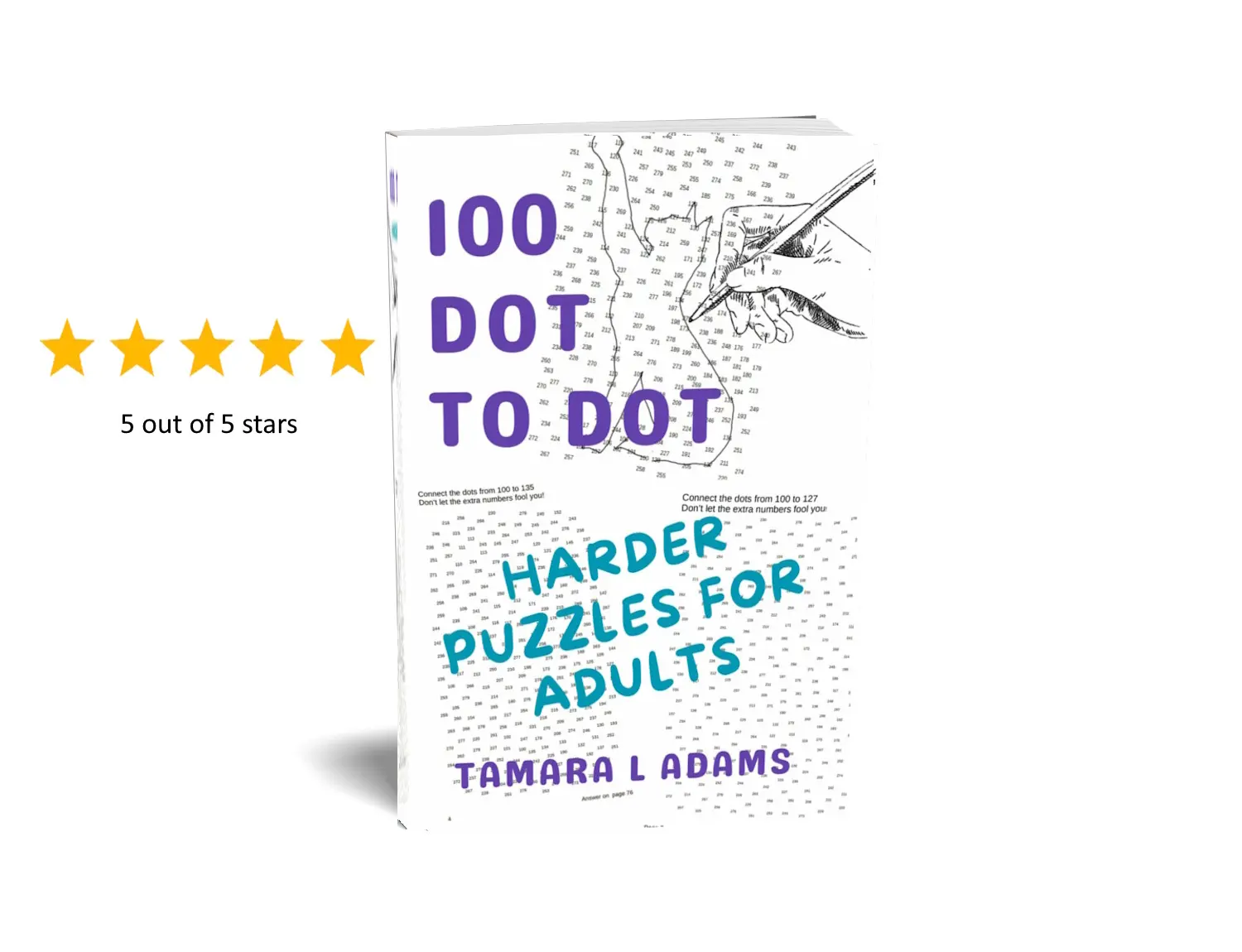 100 Dot to Dot: Harder Puzzles for Adults, Dot-to-Dot with a twist, 100 pages of fun!
