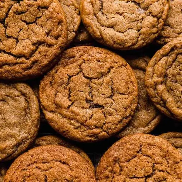 Nuts To You Spicy Ginger Crunchy Snaps - Cloves & Chili Powder Infused Molasses Cookies, Kosher Sweet Treats, Baking Treat Party Snacks