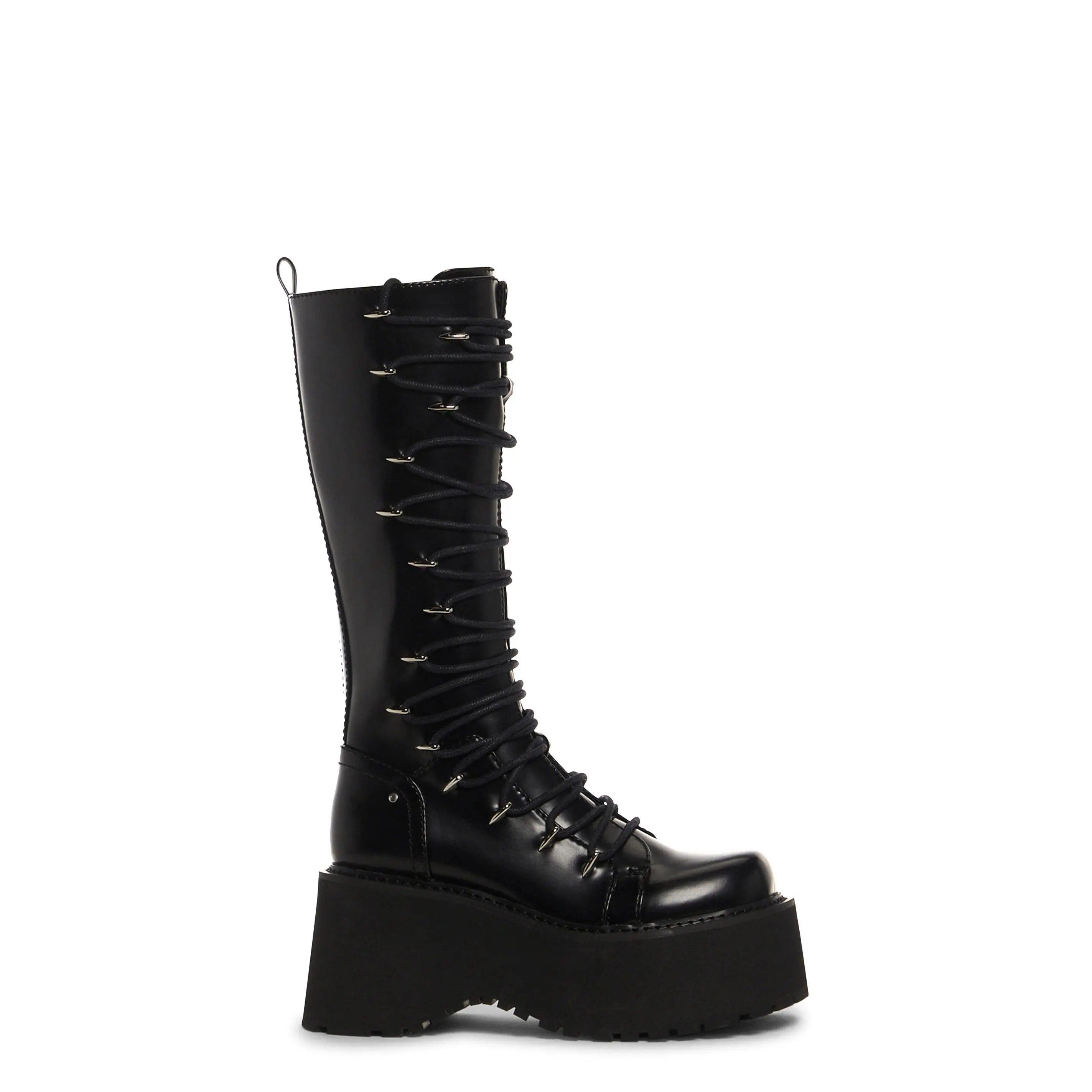 Glam Grit Knee High Boots