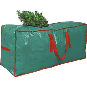 Christmas Tree Storage Bag | Suitable For 7-Foot Detachable Christmas Trees | 48 Inch X 15 Inch X 20 Inch Artificial Tree Storage Box | Perfect Storage Container With Handle And Smooth Zipper