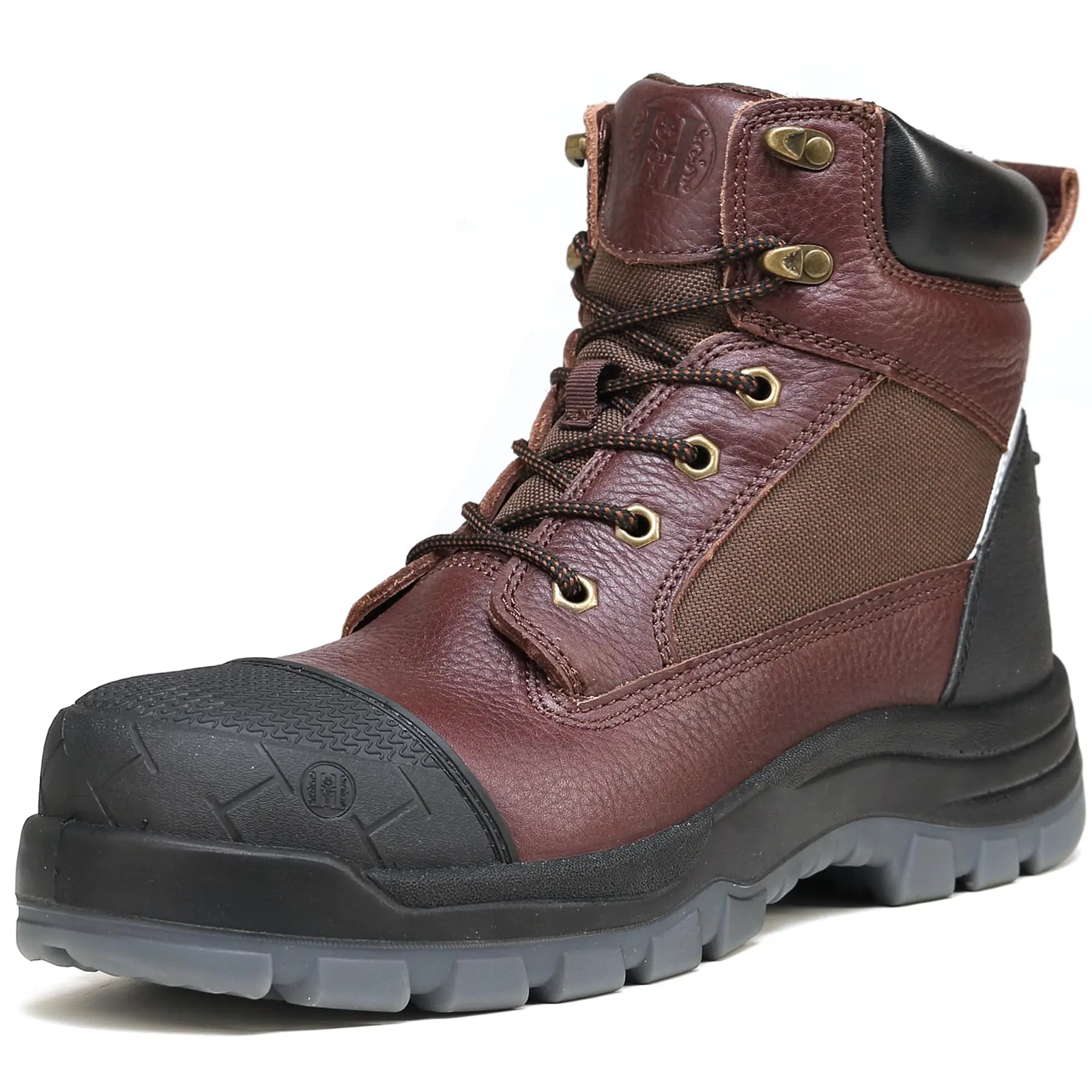 Men's 6" Composite Toe Waterproof Non-Slip Puncture-Proof Safety Anti-Static Work Boots