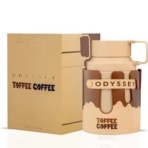 Armaf Odyssey Toffee Coffee Unisex Eau de Parfum, 3.4 fl oz (100ml) Single Bottle, Sweet Gourmand-Infused Scent for Coffee Lovers & Gourmand Enthusiasts