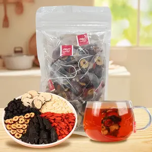 Kidney Tea Formula Ginseng Five Treasure Tea, Chinese Kidney Tea for Men and Women, Natural Herbal Ingredients for Kidney Traditional Bever Organic  Beverage detox cleanse   Christmas Thanksgiving Value Pack Filled with Tea Healthy