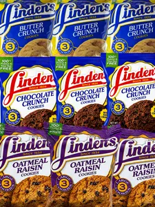 Linden's Cookies Variety Pack 1.8oz Bags | NYC Bodega Cookies | Butter Crunch, Chocolate Crunch & Oatmeal Raisin Cookies | 9 Pack or 12 Pack – NY Snack Pantry