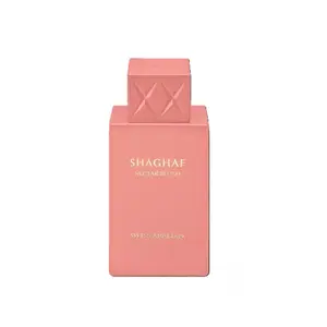 Swiss Arabian Shaghaf Nectar Blush Eau de Parfum, 2.5 oz Unisex Fragrance - Flowers-Infused, Zesty, Nectarine, Fruit-Based, Bottle-Shaped Scent, Zesty Unisex Fragrance